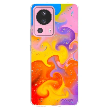 Picasee átlátszó szilikon tok az alábbi mobiltelefonokra Xiaomi 13 Lite - Bubbles