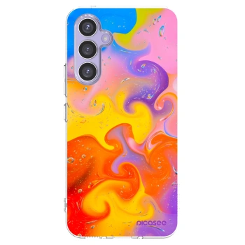 Picasee átlátszó szilikon tok az alábbi mobiltelefonokra Samsung Galaxy A54 5G A546B - Bubbles