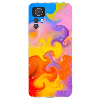 Picasee átlátszó szilikon tok az alábbi mobiltelefonokra Xiaomi Redmi Note 12S - Bubbles