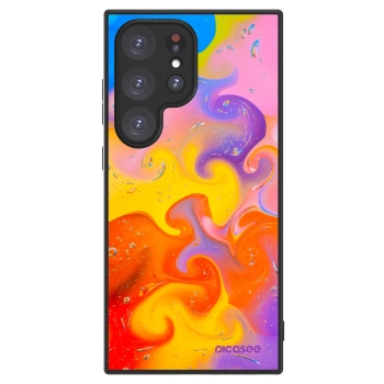 Szilikon tok erre a típusra Samsung Galaxy S24 Ultra S928B 5G - Bubbles