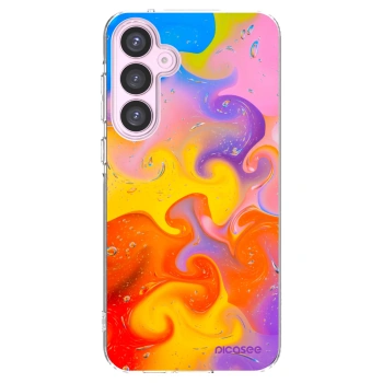 Picasee átlátszó szilikon tok az alábbi mobiltelefonokra Samsung Galaxy A55 5G A556B - Bubbles