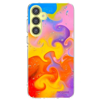 Picasee átlátszó szilikon tok az alábbi mobiltelefonokra Samsung Galaxy A35 5G A356B - Bubbles