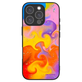 Picasee ULTIMATE CASE MagSafe Apple iPhone 16 Pro - készülékre - Bubbles
