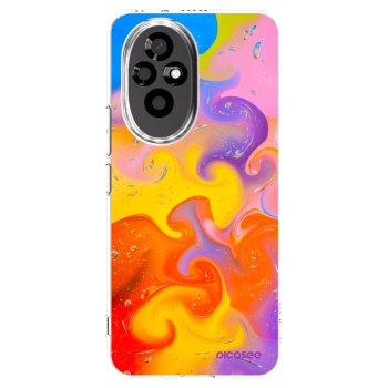 Picasee átlátszó szilikon tok az alábbi mobiltelefonokra Honor 200 5G - Bubbles
