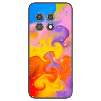 Picasee fekete szilikon tok az alábbi mobiltelefonokra OnePlus 11 5G - Bubbles