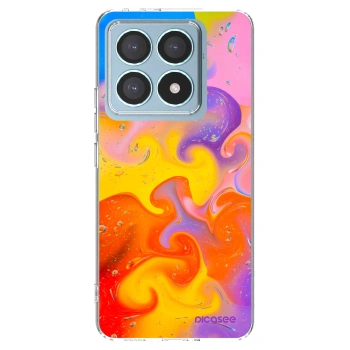 Picasee átlátszó szilikon tok az alábbi mobiltelefonokra Xiaomi 14T Pro - Bubbles