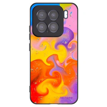 Picasee fekete szilikon tok az alábbi mobiltelefonokra Xiaomi 15 - Bubbles