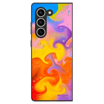 Szilikon tok erre a típusra Samsung Galaxy Z Fold5 5G - Bubbles
