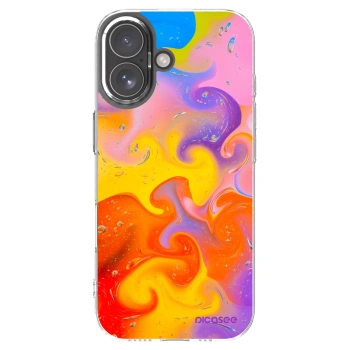 Picasee átlátszó szilikon tok az alábbi mobiltelefonokra Apple iPhone 17 - Bubbles