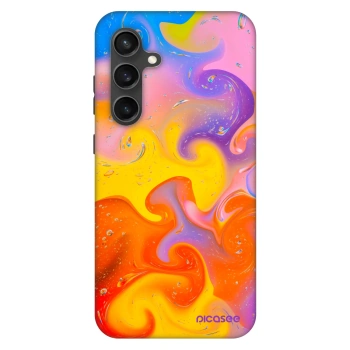 Szilikon tok erre a típusra Samsung Galaxy S24 FE S721B - Bubbles