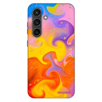 Szilikon tok erre a típusra Samsung Galaxy S24+ S926B 5G - Bubbles