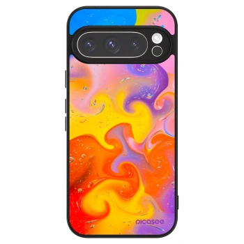 Szilikon tok erre a típusra Google Pixel 9 Pro XL - Bubbles