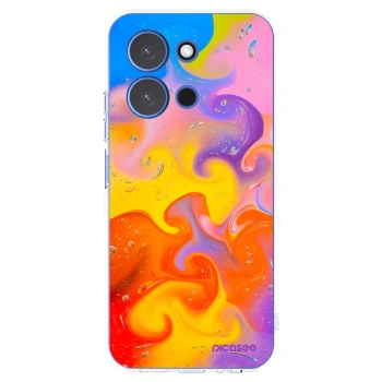 Picasee átlátszó szilikon tok az alábbi mobiltelefonokra Xiaomi Redmi 15C 4G - Bubbles