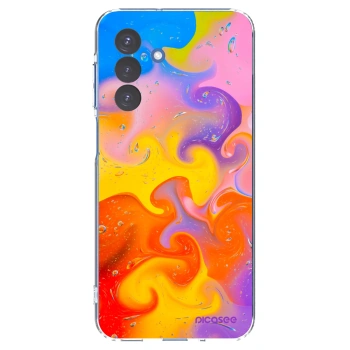 Picasee átlátszó szilikon tok az alábbi mobiltelefonokra Samsung Galaxy A17 5G - Bubbles