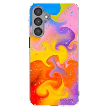 Picasee átlátszó szilikon tok az alábbi mobiltelefonokra Samsung Galaxy A16 4G - Bubbles