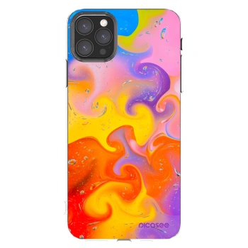Picasee átlátszó szilikon tok az alábbi mobiltelefonokra Apple iPhone 11 Pro Max - Bubbles
