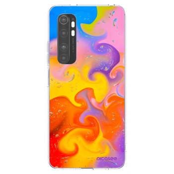 Picasee átlátszó szilikon tok az alábbi mobiltelefonokra Xiaomi Mi Note 10 Lite - Bubbles