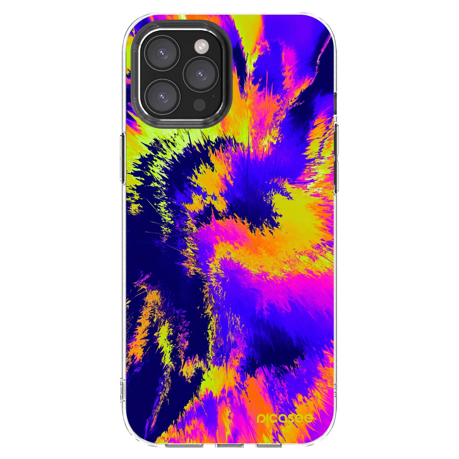 Picasee átlátszó szilikon tok az alábbi mobiltelefonokra Apple iPhone 12 Pro Max - Burn