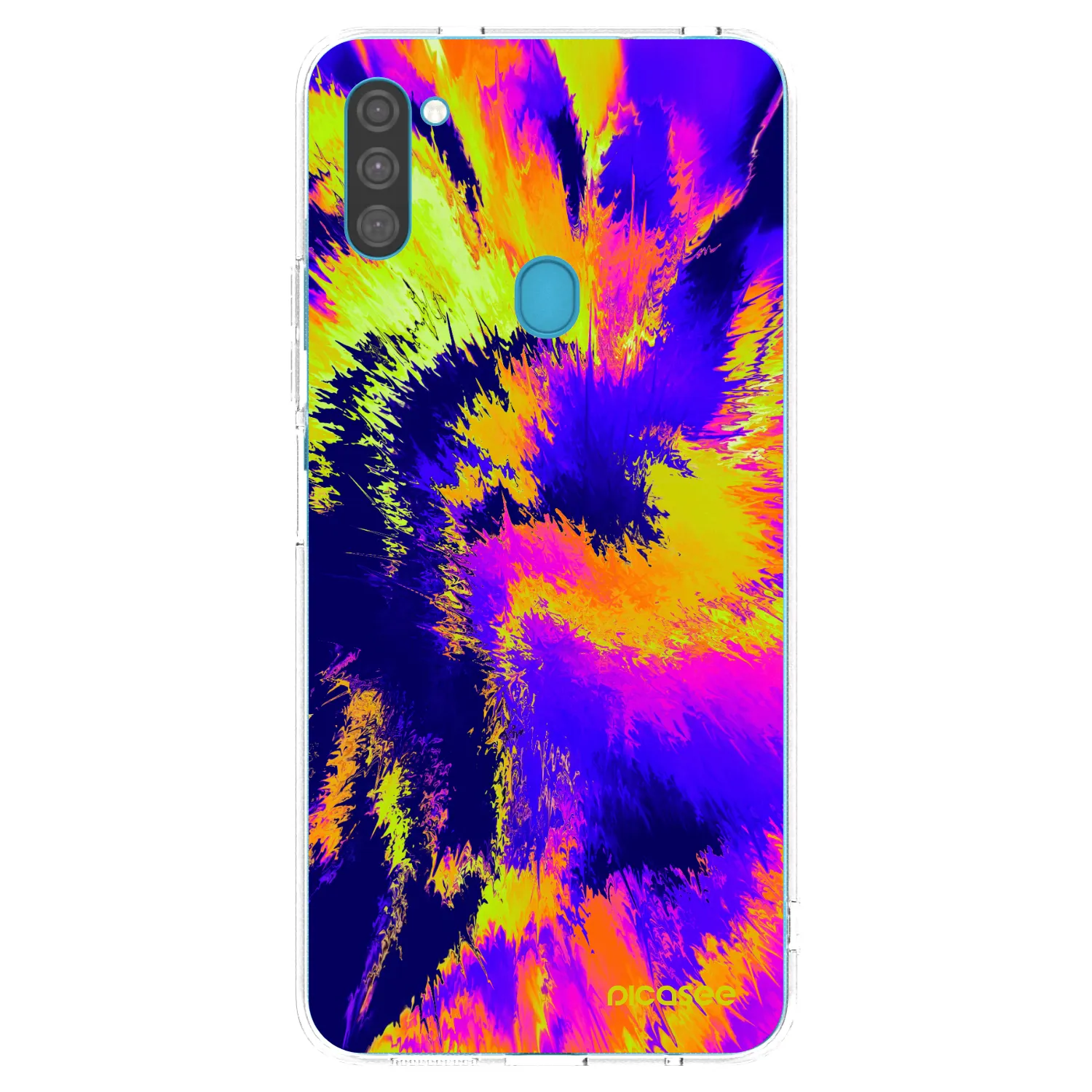 Picasee átlátszó szilikon tok az alábbi mobiltelefonokra Samsung Galaxy M11 - Burn
