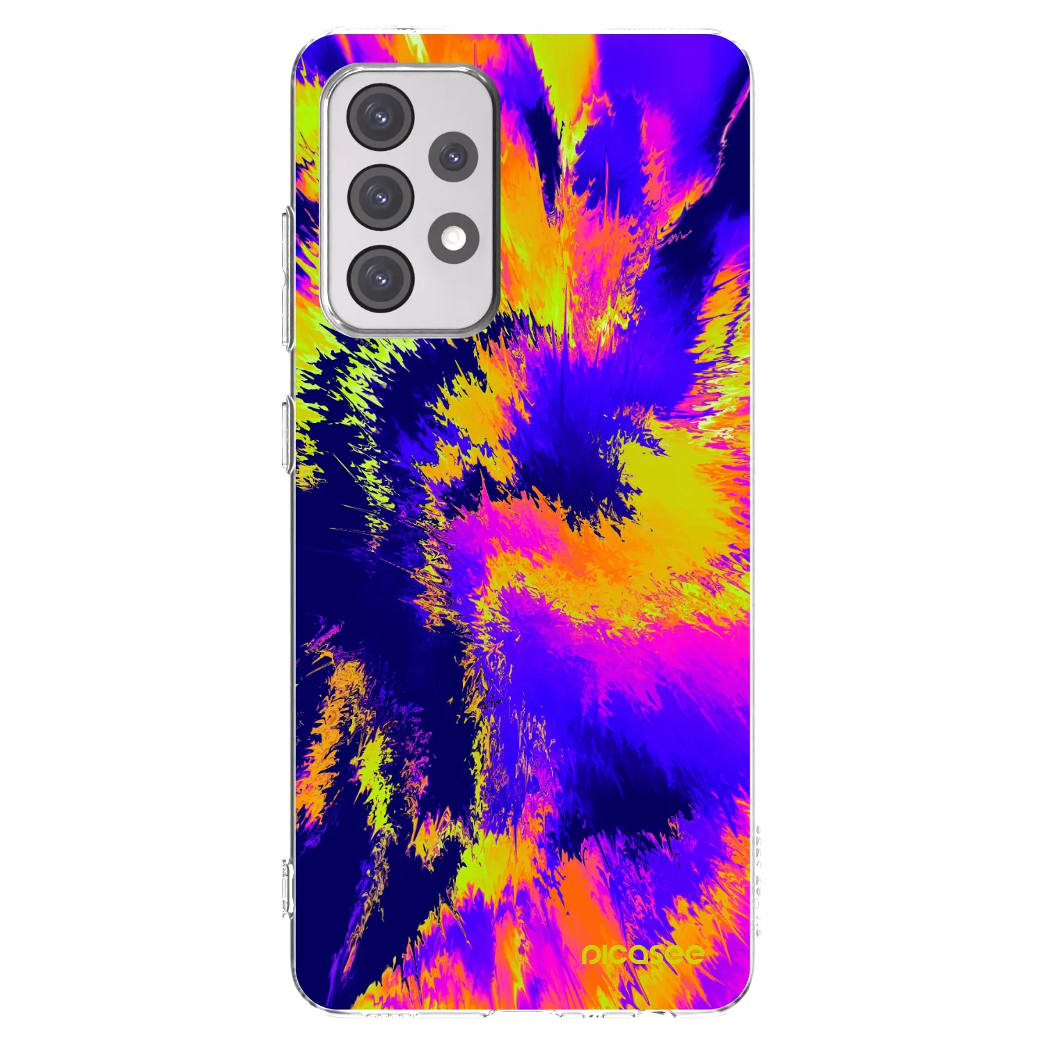 Picasee átlátszó szilikon tok az alábbi mobiltelefonokra Samsung Galaxy A52 5G A525F - Burn