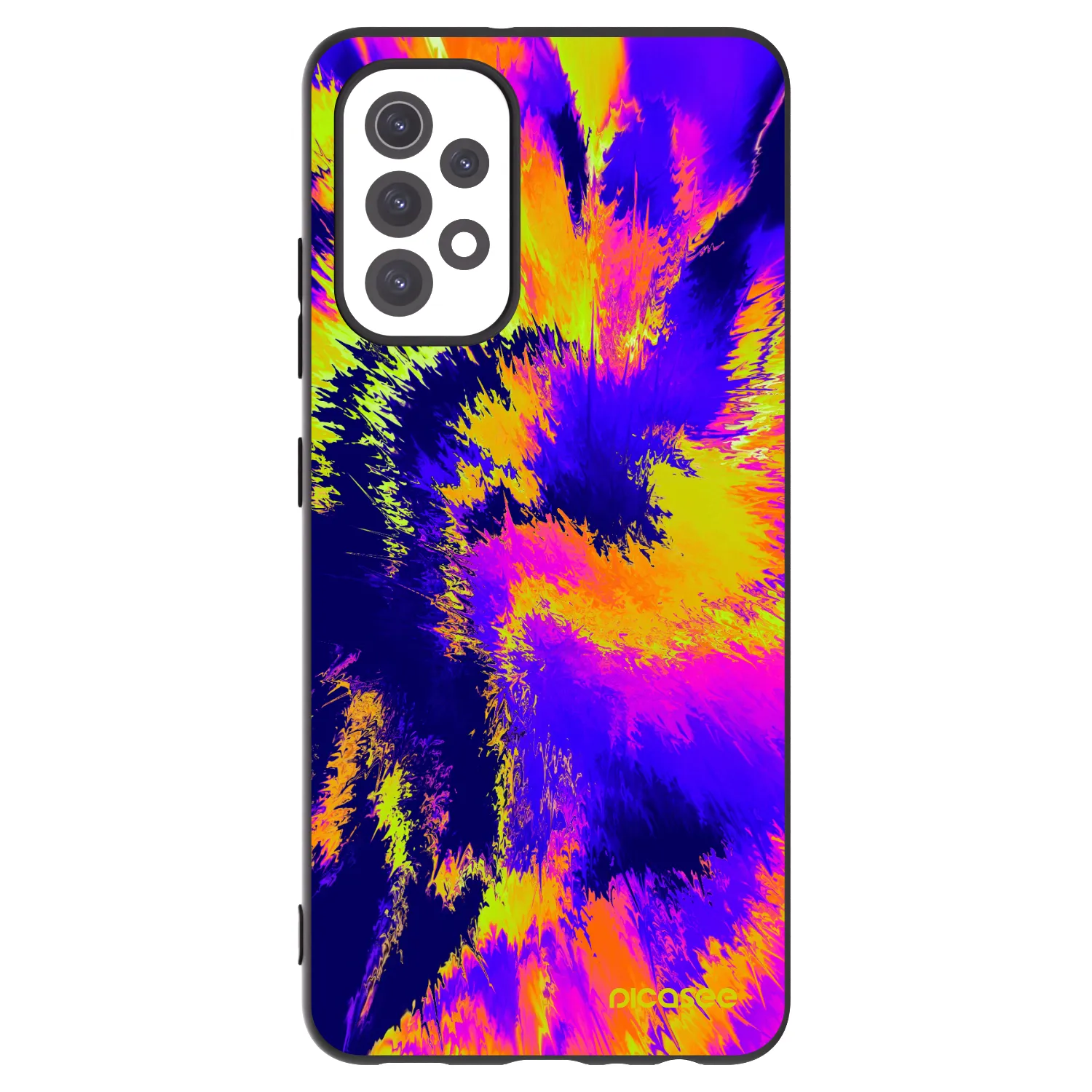 Picasee fekete szilikon tok az alábbi mobiltelefonokra Samsung Galaxy A32 5G A326B - Burn