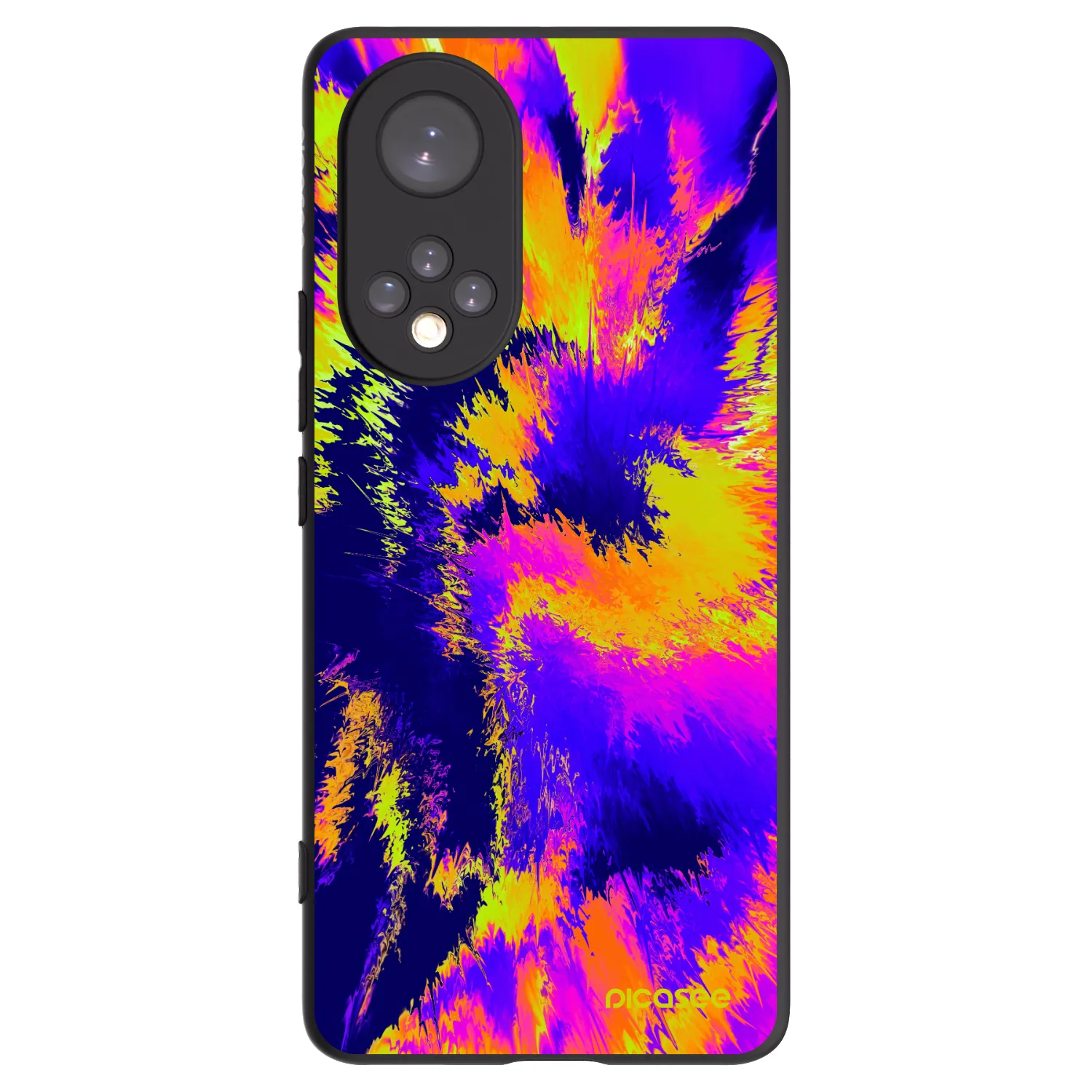 Picasee fekete szilikon tok az alábbi mobiltelefonokra Huawei Nova 9 - Burn
