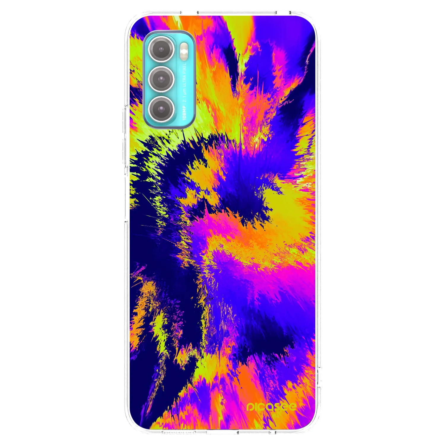 Picasee átlátszó szilikon tok az alábbi mobiltelefonokra Motorola Moto G60 - Burn