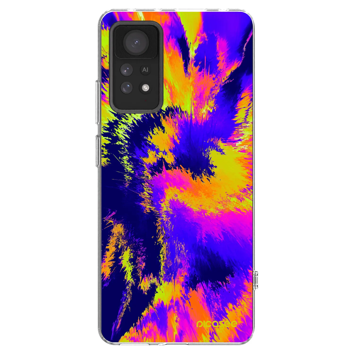 Picasee átlátszó szilikon tok az alábbi mobiltelefonokra Xiaomi Redmi Note 11 Pro - Burn
