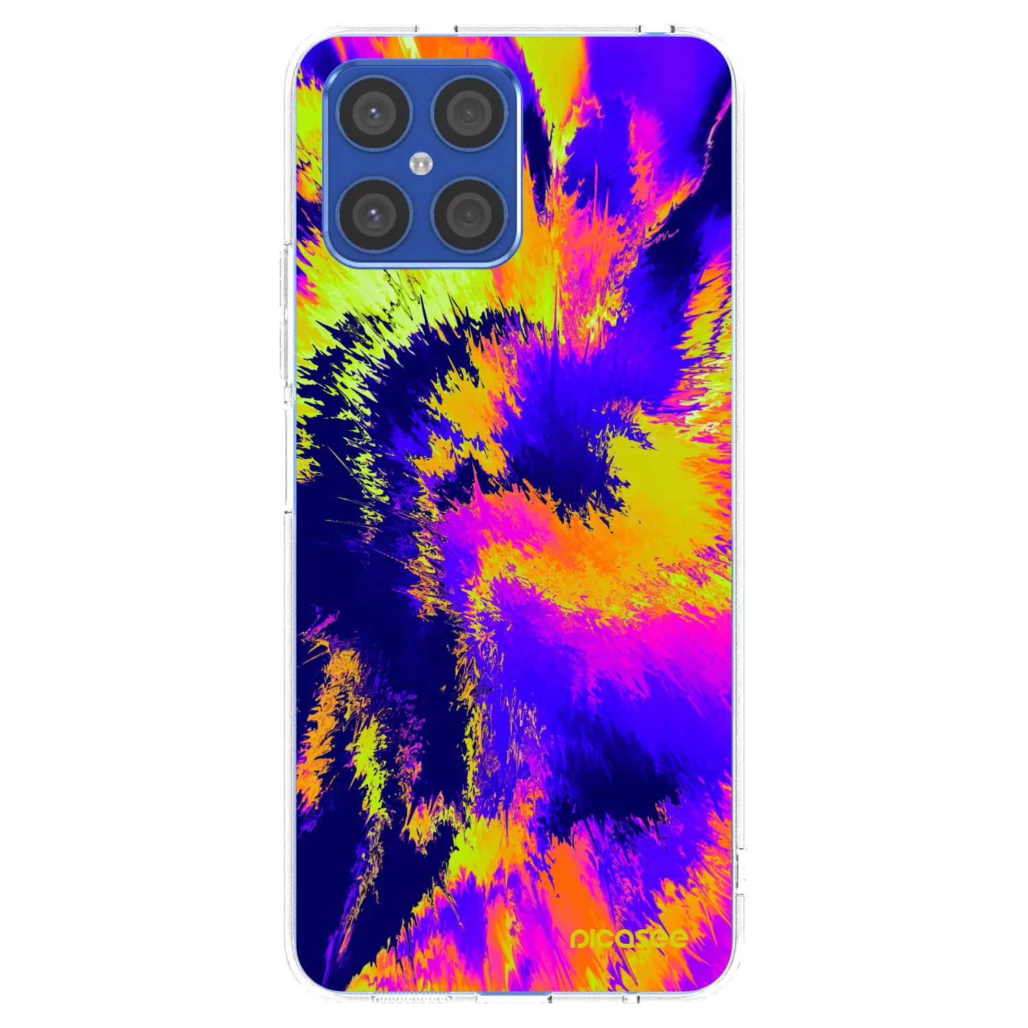 Picasee átlátszó szilikon tok az alábbi mobiltelefonokra Honor X8 4G - Burn
