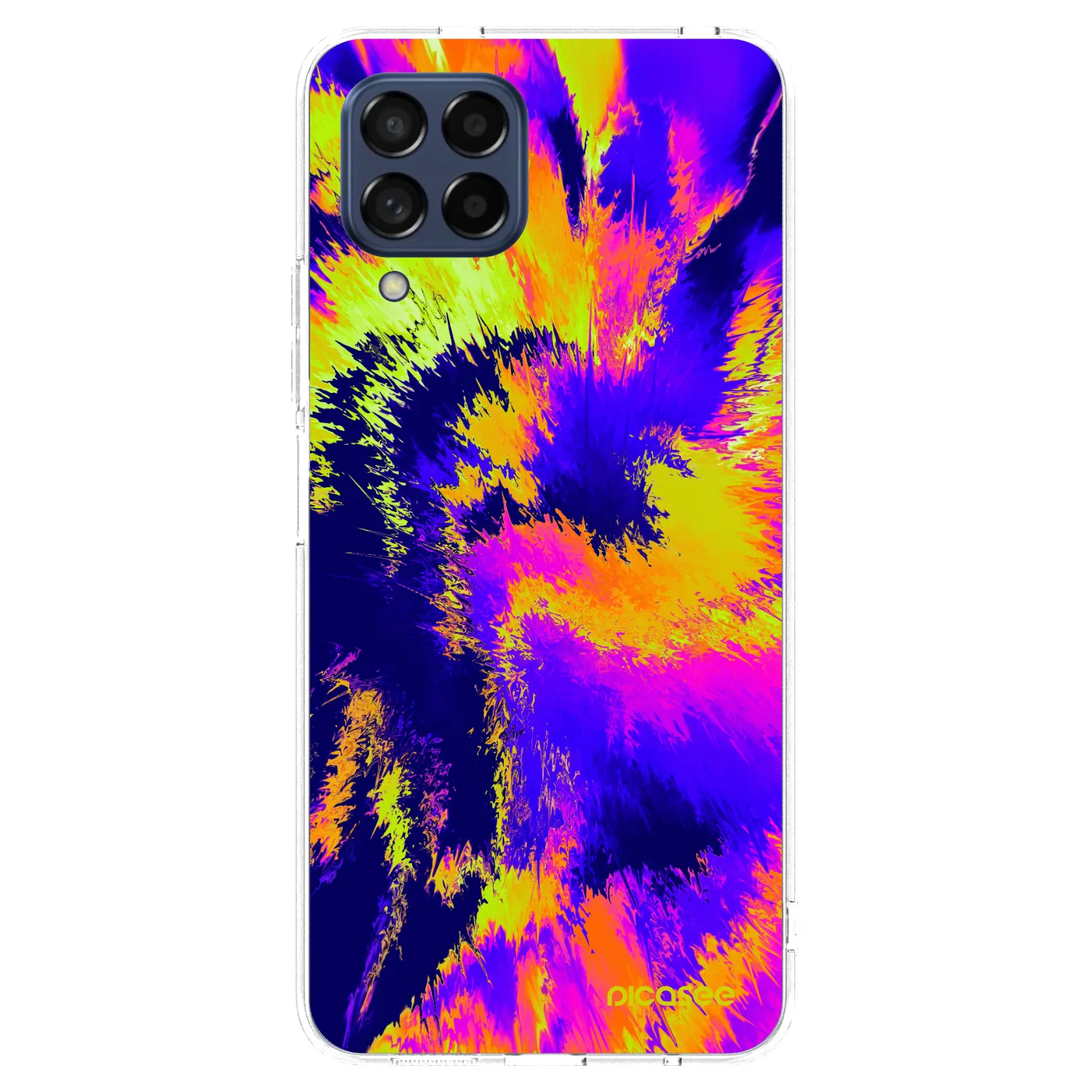 Picasee átlátszó szilikon tok az alábbi mobiltelefonokra Samsung Galaxy M53 5G - Burn