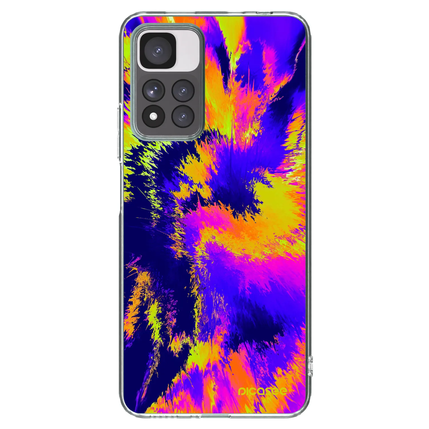 Picasee átlátszó szilikon tok az alábbi mobiltelefonokra Xiaomi Redmi Note 11 Pro+ 5G - Burn