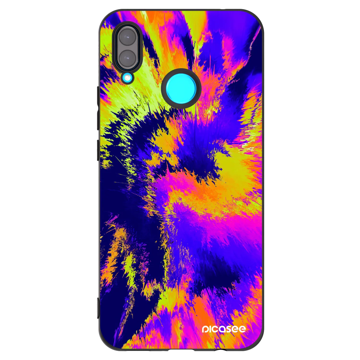 Picasee fekete szilikon tok az alábbi mobiltelefonokra Huawei Nova 3i - Burn