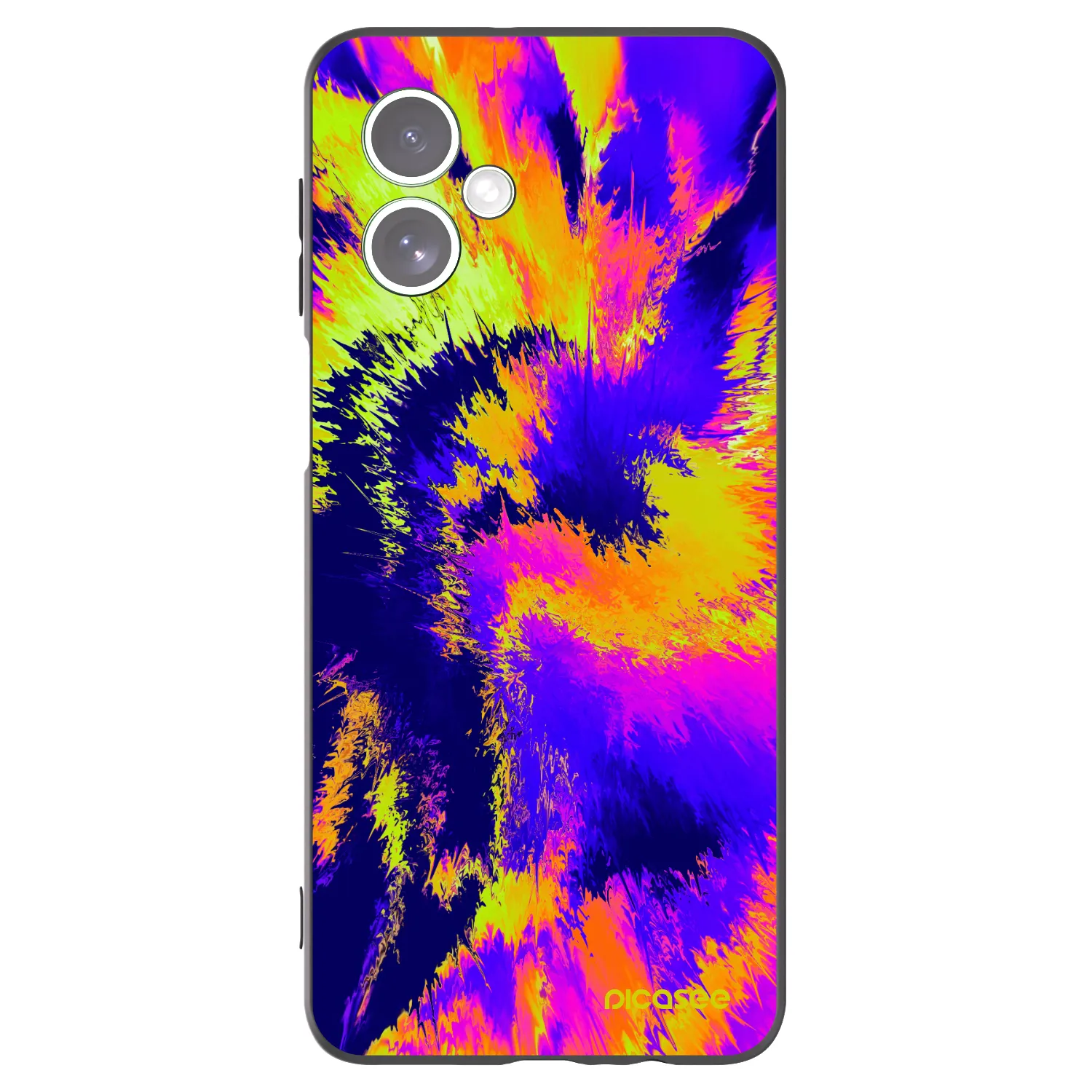 Picasee fekete szilikon tok az alábbi mobiltelefonokra Motorola Moto G54 5G - Burn