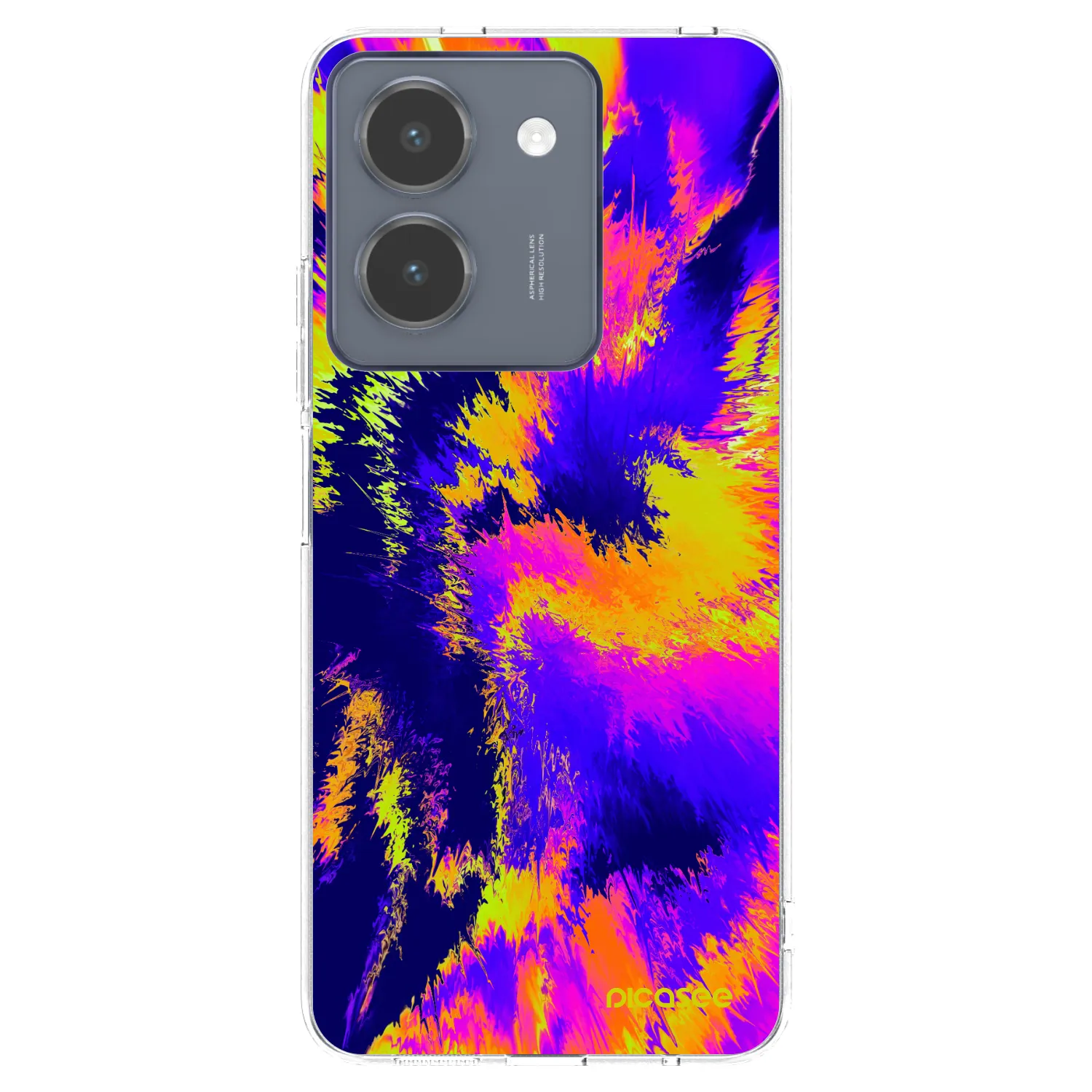 Picasee átlátszó szilikon tok az alábbi mobiltelefonokra Vivo Y36 4G - Burn