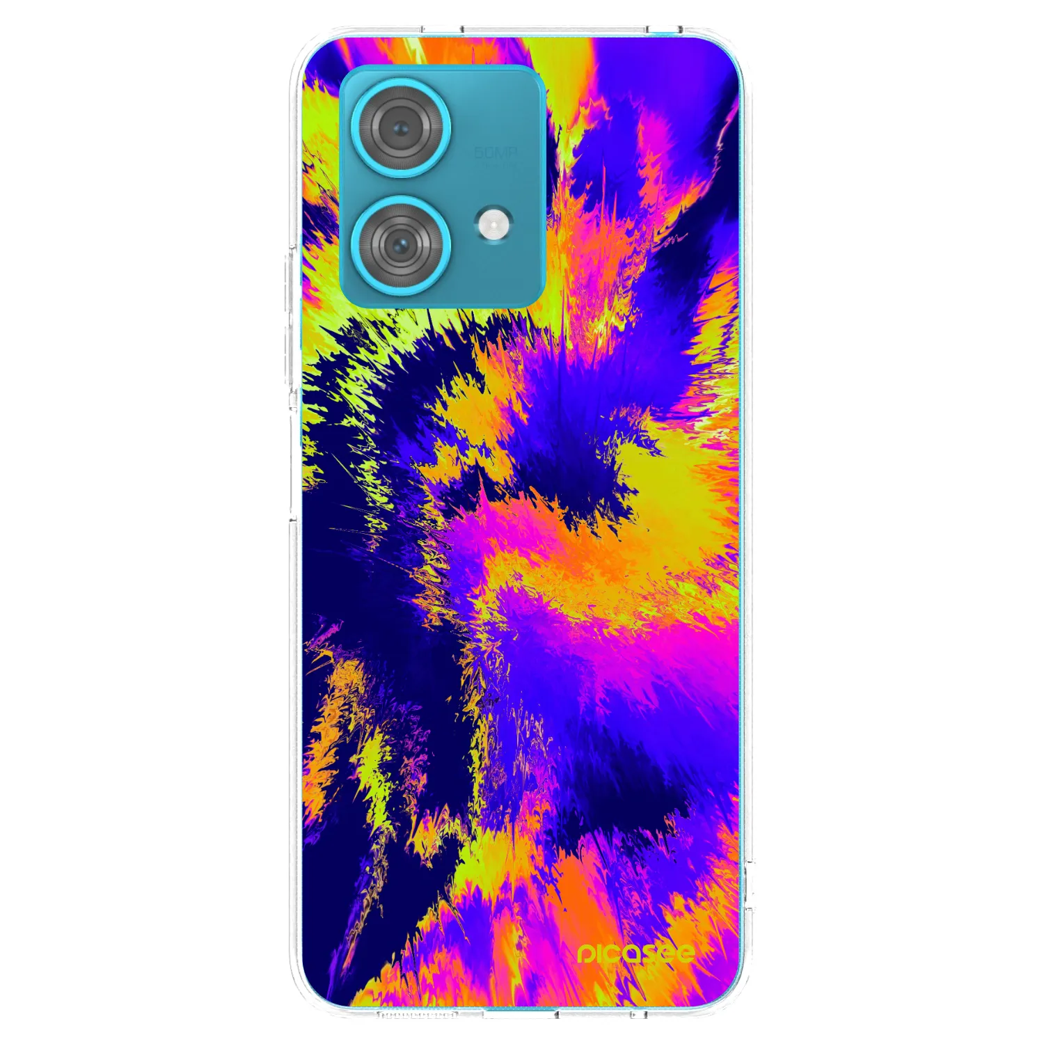 Picasee átlátszó szilikon tok az alábbi mobiltelefonokra Motorola Edge 40 Neo - Burn
