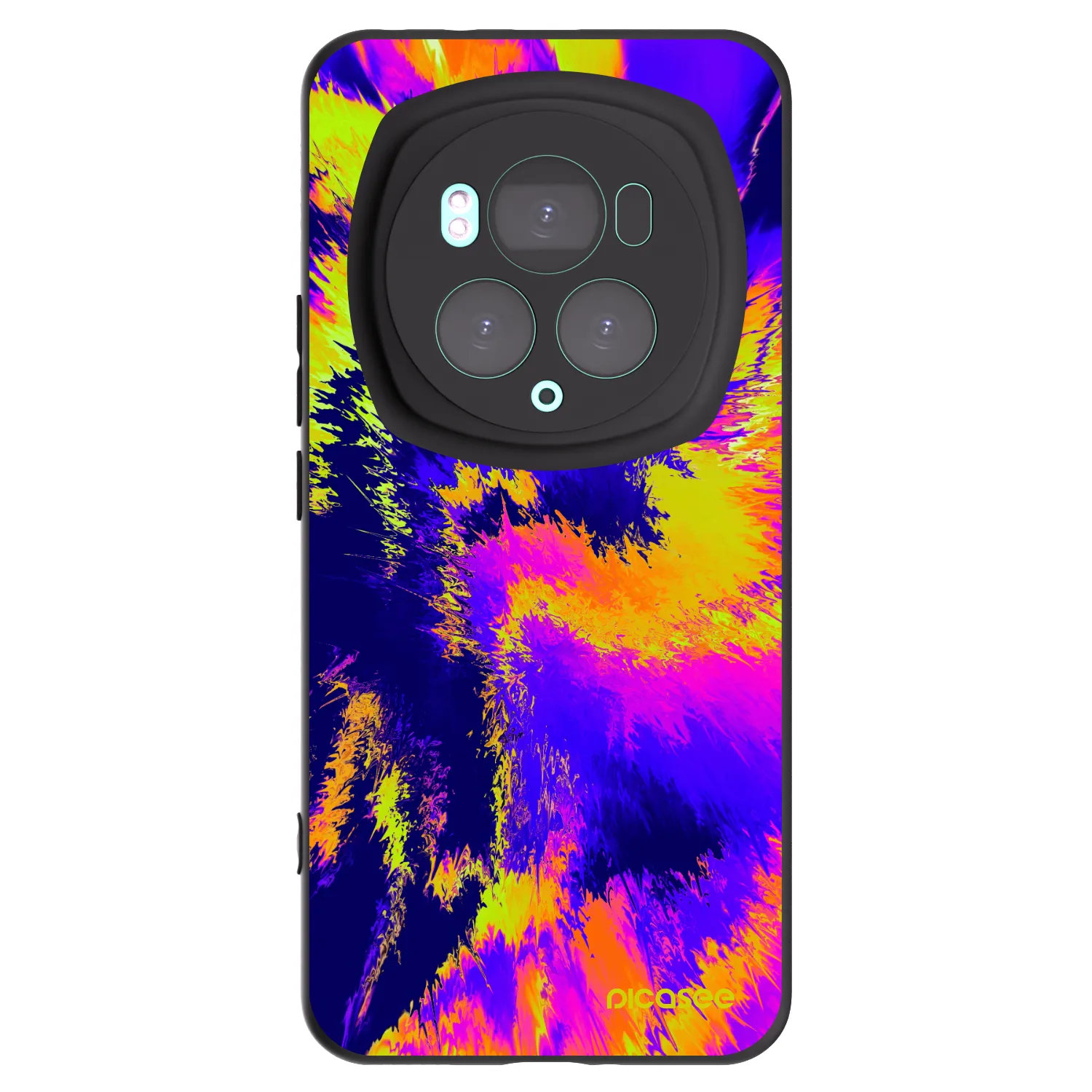 Picasee fekete szilikon tok az alábbi mobiltelefonokra Honor Magic6 Pro - Burn