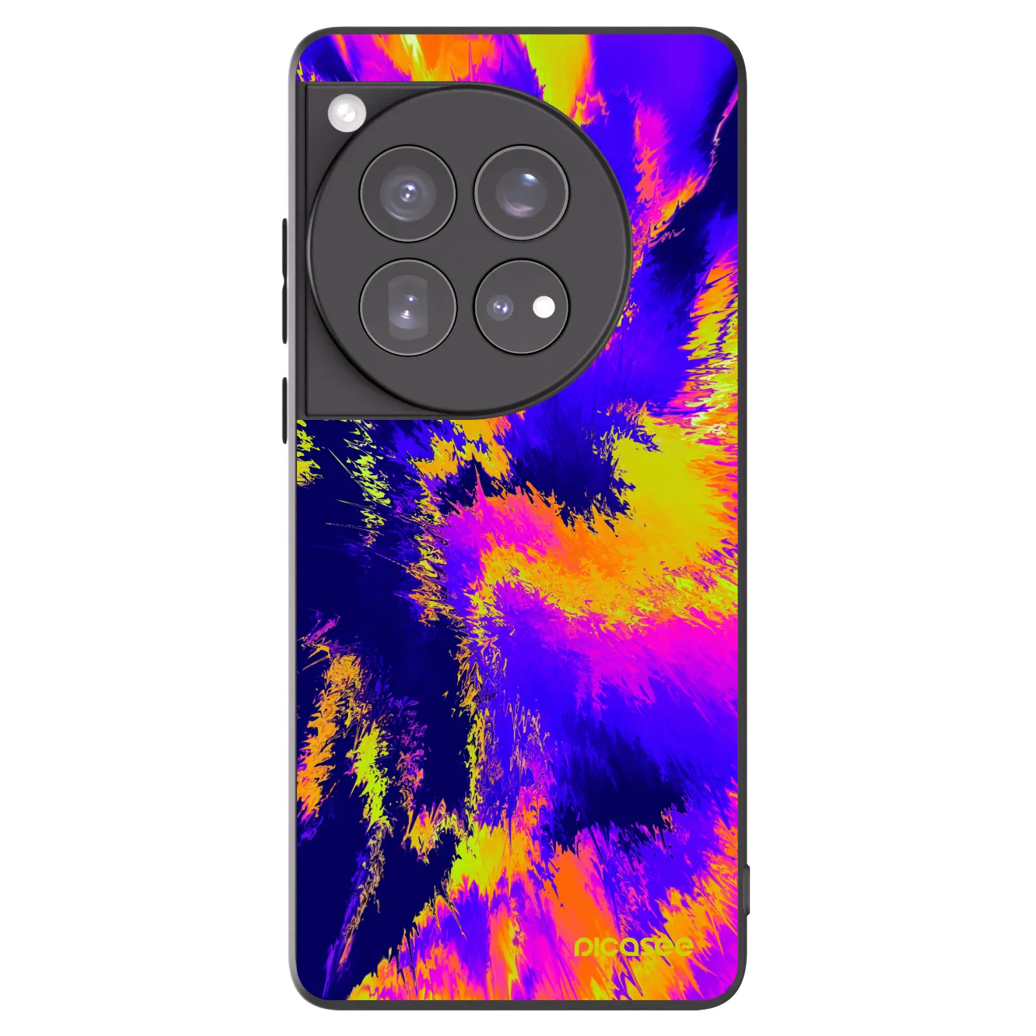 Picasee fekete szilikon tok az alábbi mobiltelefonokra OnePlus 12 5G - Burn