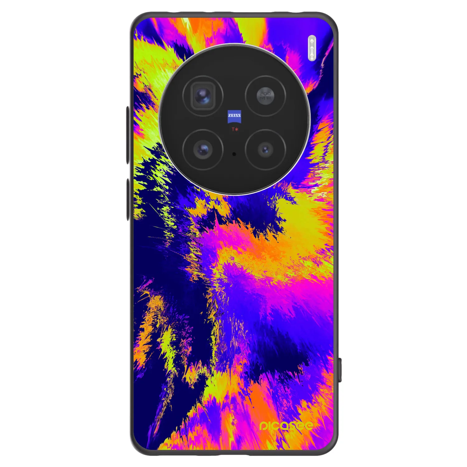 Picasee fekete szilikon tok az alábbi mobiltelefonokra Vivo X200 Pro - Burn