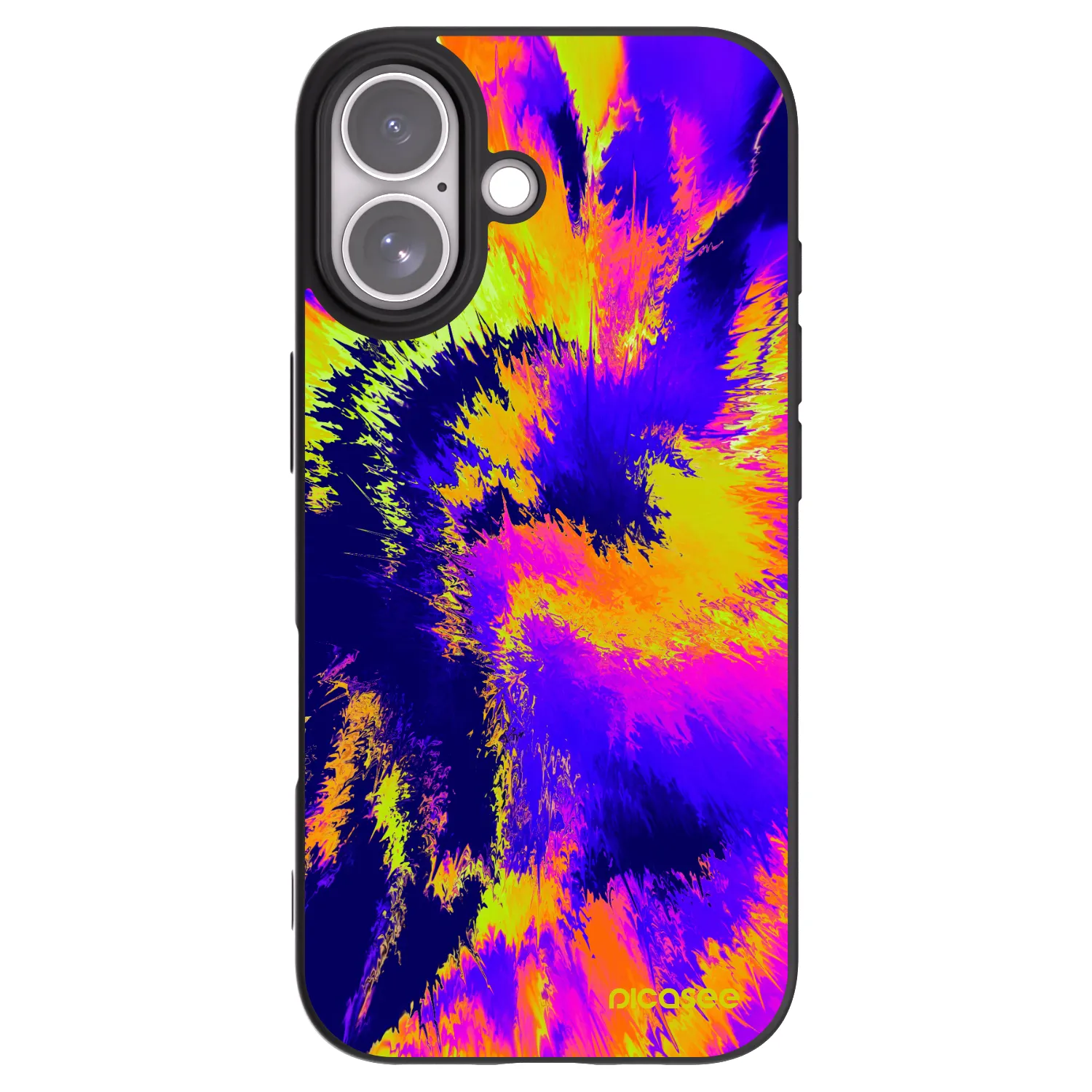 Picasee fekete szilikon tok az alábbi mobiltelefonokra Apple iPhone 17 - Burn