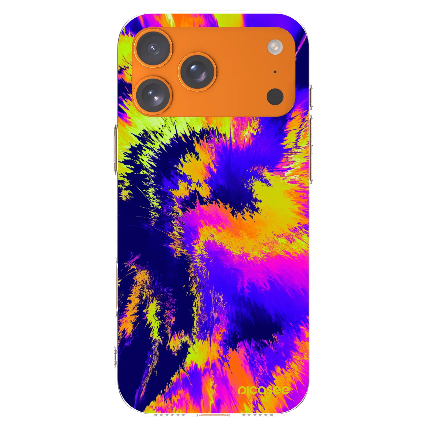Picasee átlátszó szilikon tok az alábbi mobiltelefonokra Apple iPhone 17 Pro Max - Burn