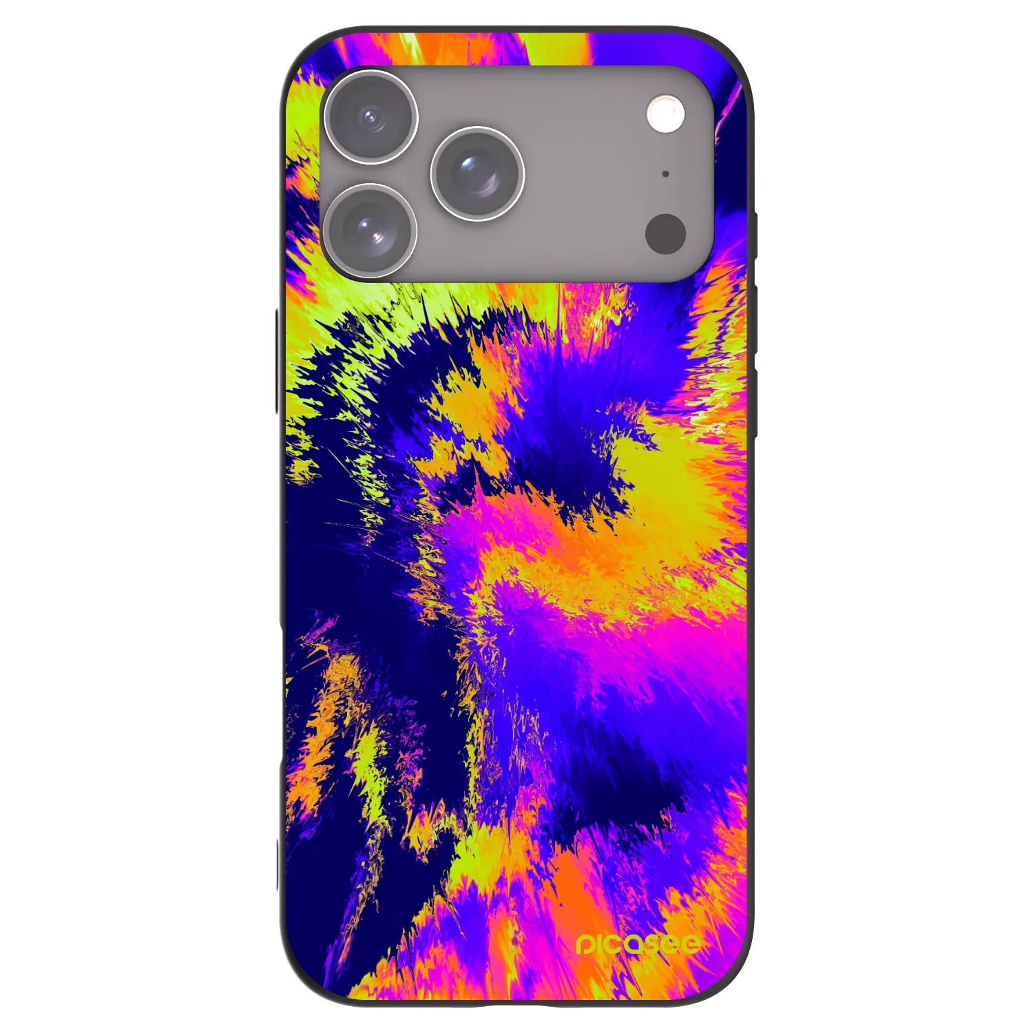 Picasee fekete szilikon tok az alábbi mobiltelefonokra Apple iPhone 17 Pro Max - Burn