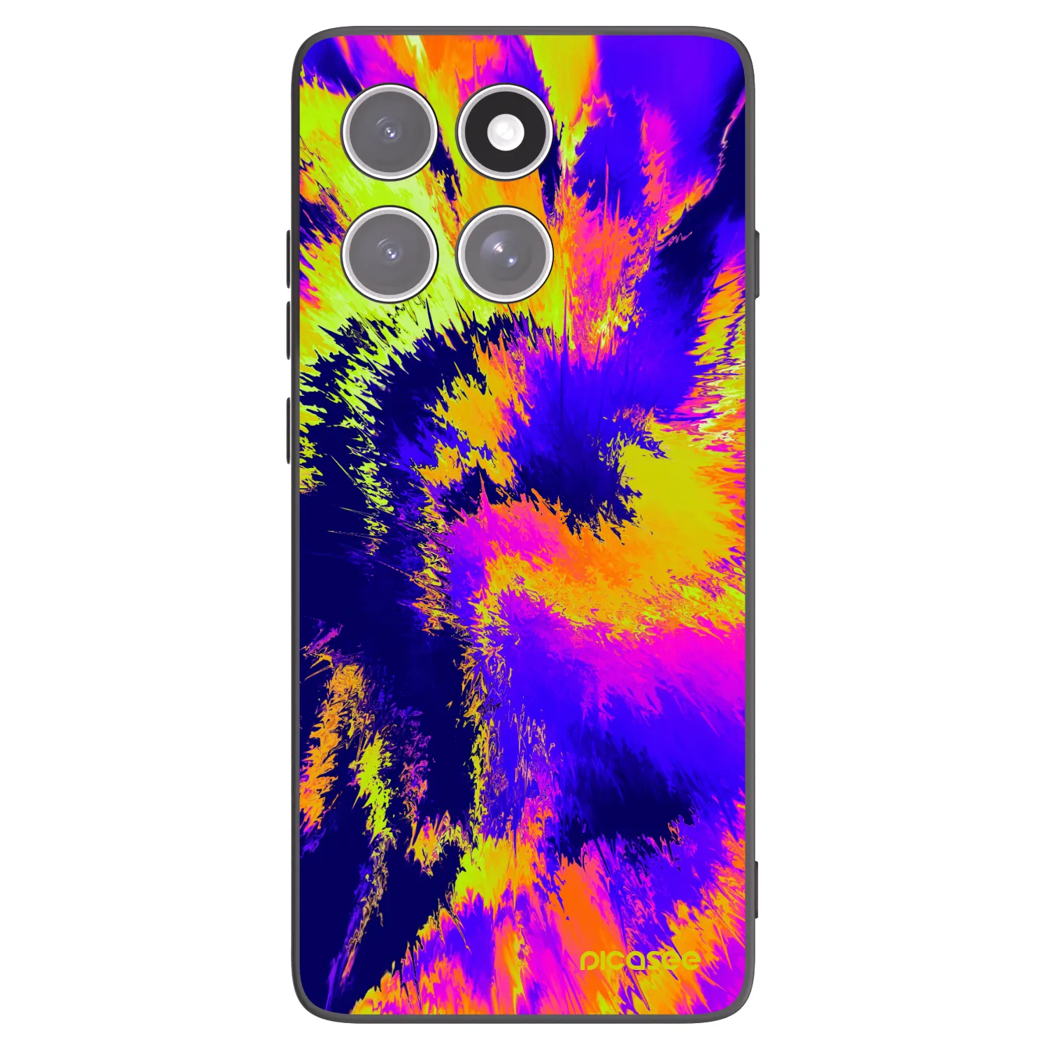 Picasee fekete szilikon tok az alábbi mobiltelefonokra Motorola Edge 60 Pro - Burn