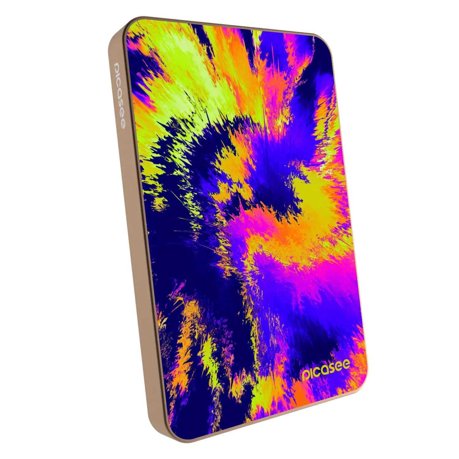 Picasee Powerbank MagSafe 5 000 mAh Aranysárga - Burn