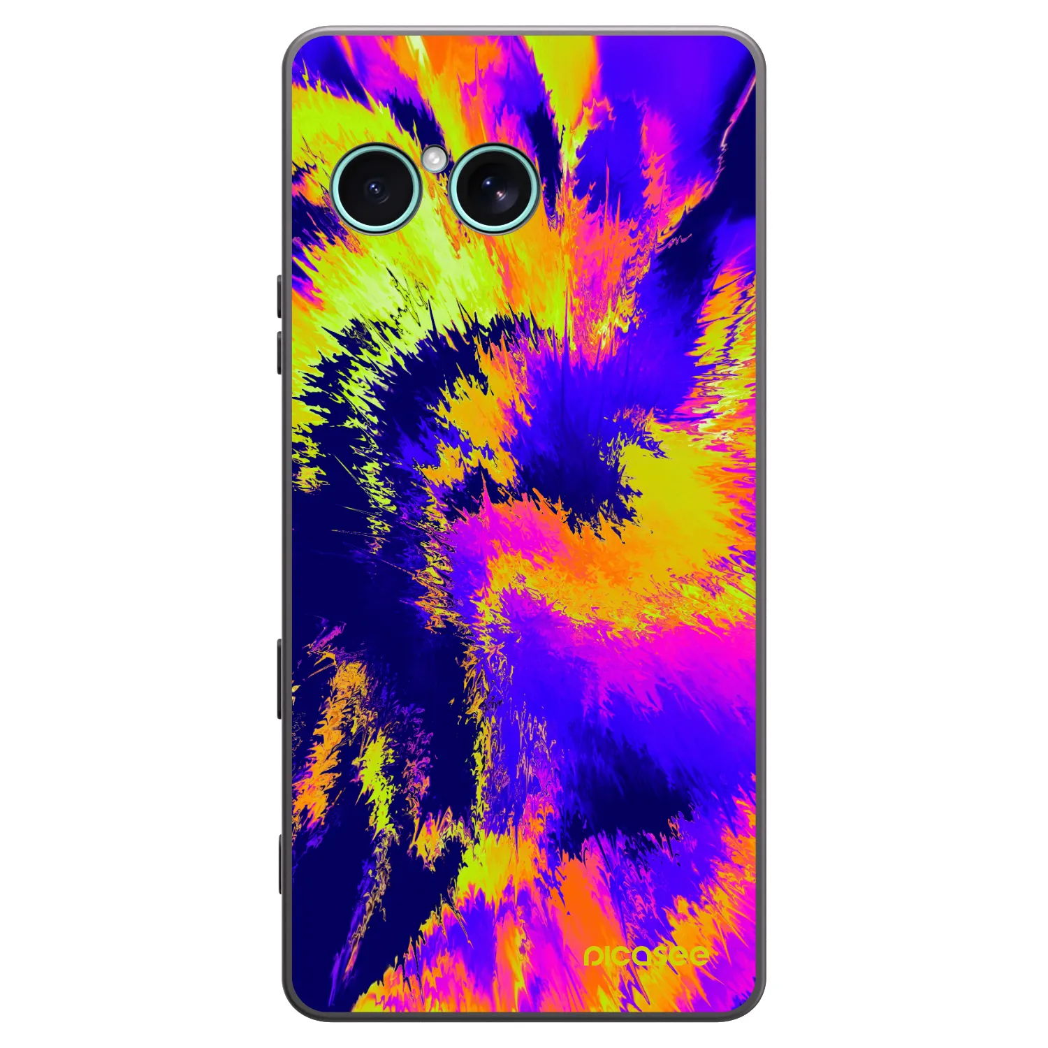 Picasee fekete szilikon tok az alábbi mobiltelefonokra Sony Xperia 10 VII - Burn