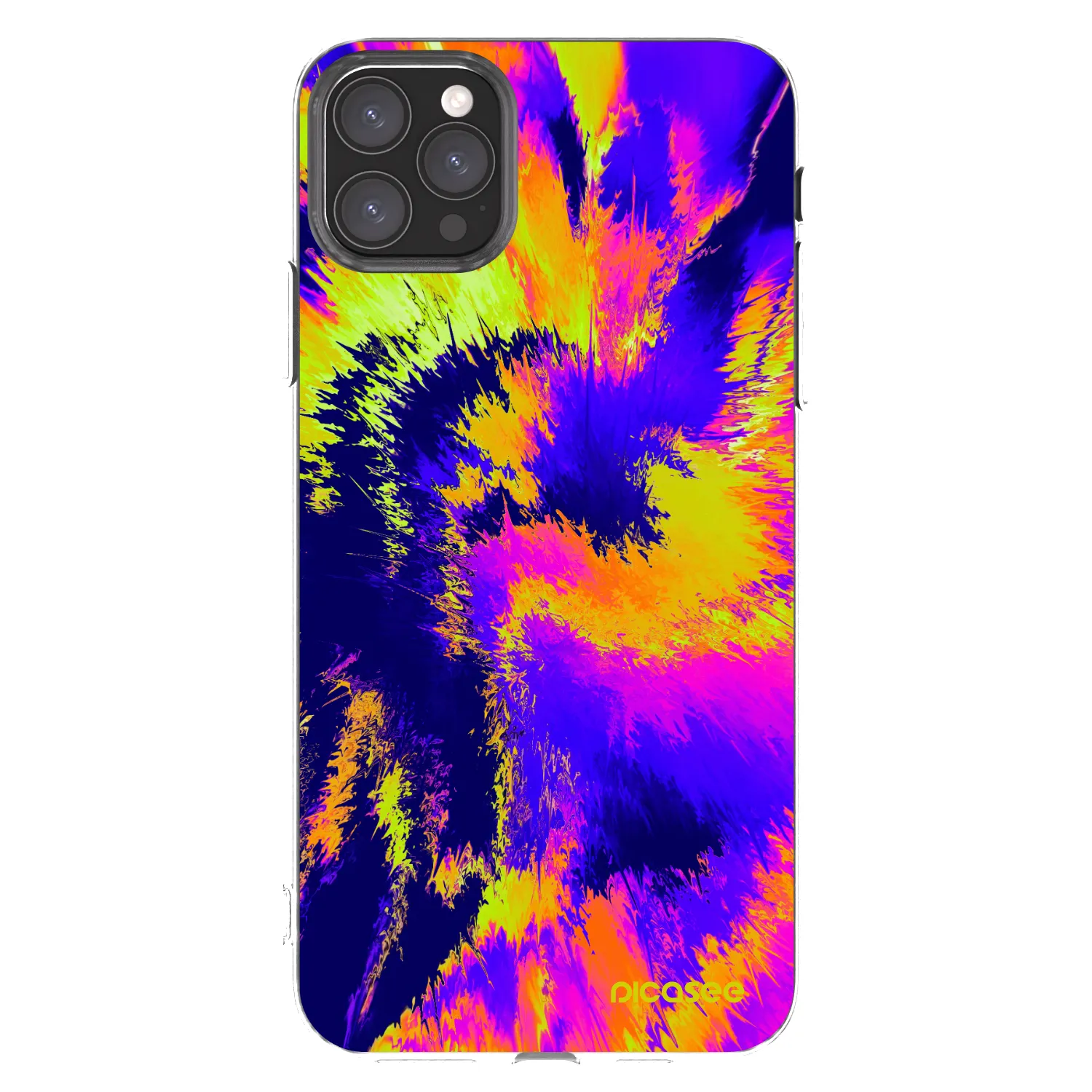 Picasee átlátszó szilikon tok az alábbi mobiltelefonokra Apple iPhone 11 Pro Max - Burn