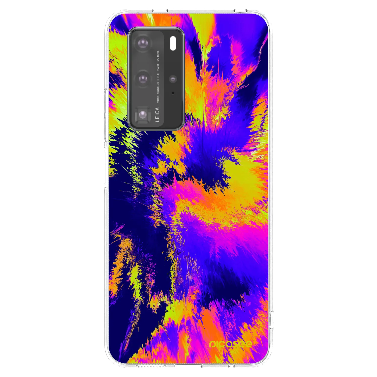 Picasee átlátszó szilikon tok az alábbi mobiltelefonokra Huawei P40 Pro - Burn