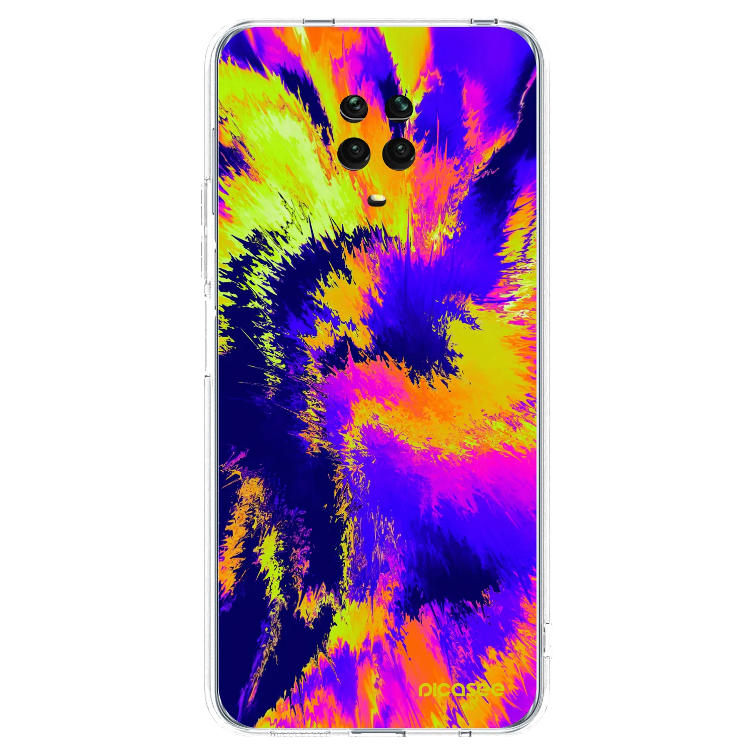 Picasee átlátszó szilikon tok az alábbi mobiltelefonokra Xiaomi Redmi Note 9 Pro - Burn