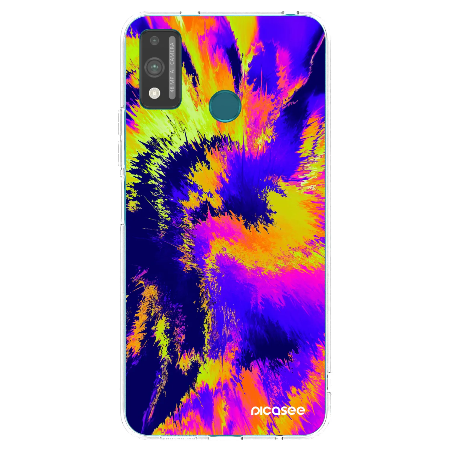 Picasee átlátszó szilikon tok az alábbi mobiltelefonokra Honor 9X Lite - Burn