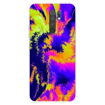 Picasee átlátszó szilikon tok az alábbi mobiltelefonokra Xiaomi Redmi 9 - Burn