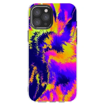 Picasee átlátszó szilikon tok az alábbi mobiltelefonokra Apple iPhone 12 Pro Max - Burn